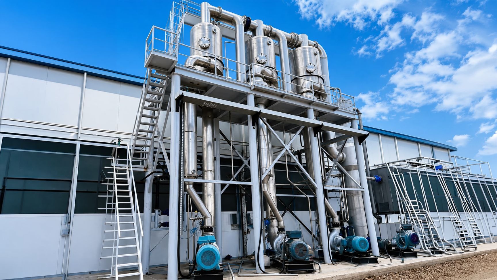 Complete production lines for sauce and fruit concentrates
